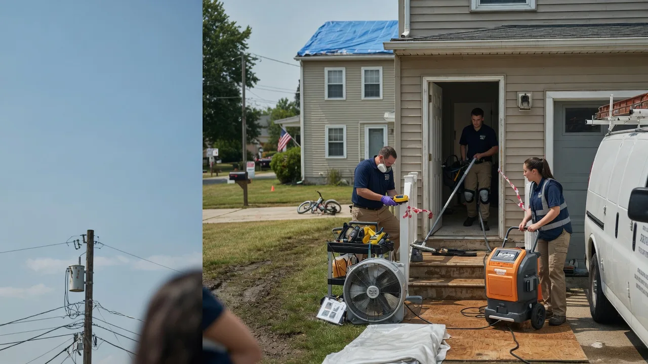 Water Damage Repair in Peckville, PA near me